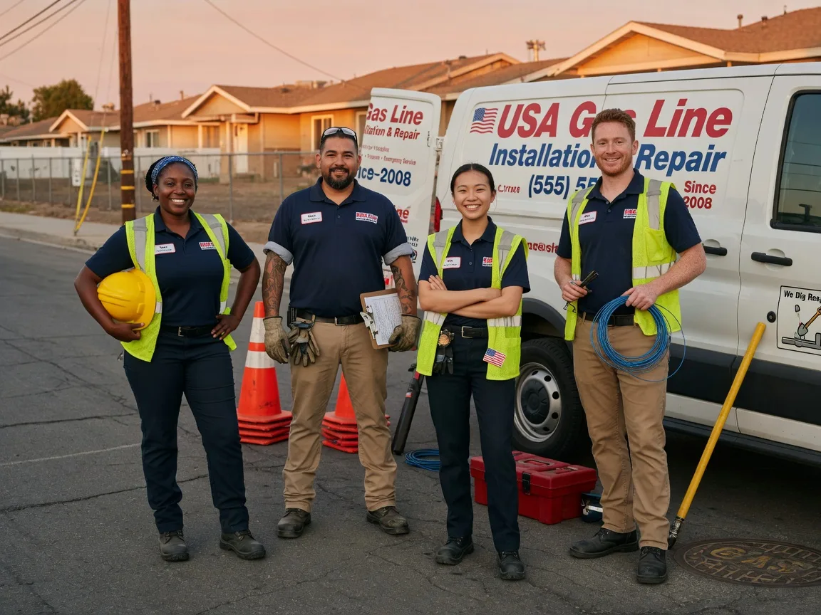 Gas Line Installation company in Hooker, OK